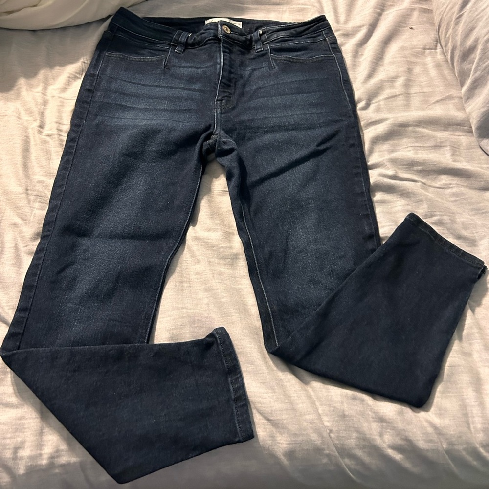 Kancan Mid Rise Super Skinny Jeans